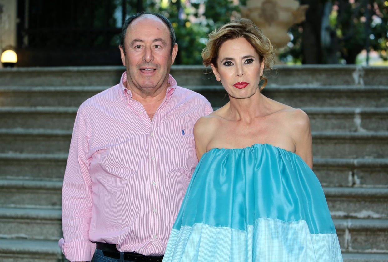 MADRID, SPAIN - JULY 02:  Luis Miguel Rodríguez and Agatha Ruiz de la Prada attend ELLE Gourmet Awards' 2018 on July 2, 2018 in Madrid, Spain.  (Photo by Europa Press/Europa Press via Getty Images)