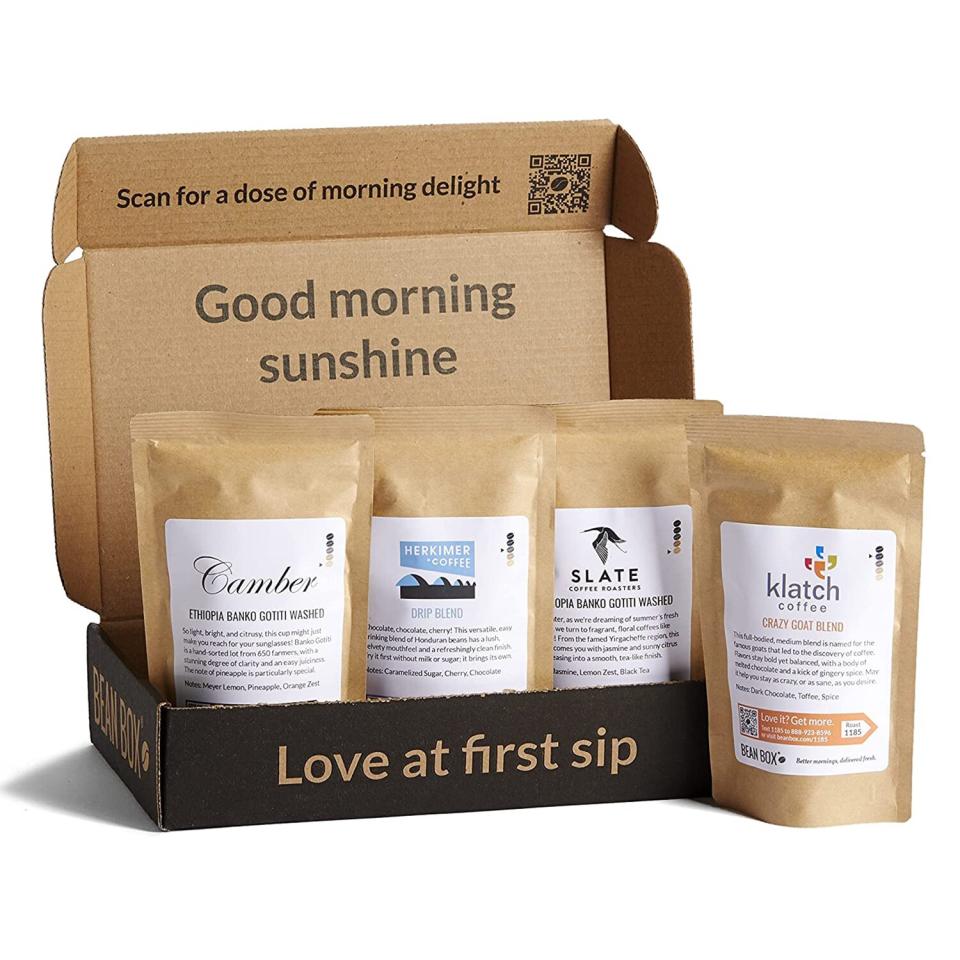 Bean Box Gourmet Coffee Sampler