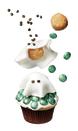 <p>Float a fondant-covered doughnut hole on a bed of vanilla frosting dotted with mint chocolate M&M's for the sweetest ghost we've ever seen.</p><p><em><a href="https://www.womansday.com/food-recipes/food-drinks/recipes/a11455/friendly-ghost-cupcake-recipe-122729/" rel="nofollow noopener" target="_blank" data-ylk="slk:Get the recipe from Woman's Day »;elm:context_link;itc:0;sec:content-canvas" class="link ">Get the recipe from Woman's Day »</a></em></p>