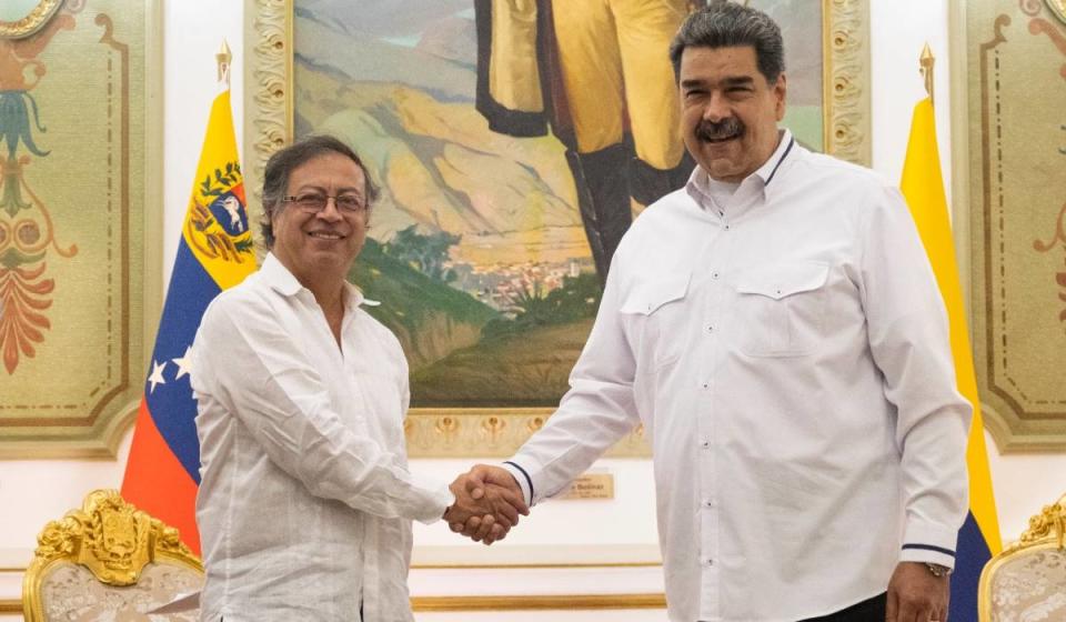 El comercio entre Colombia y Venezuela, la reapertura de la frontera y los acuerdos que rodean a estos dos puntos marcaron la agenda. Foto: Presidencia Colombia.