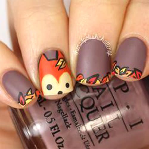 Foxy Nails via @kellimarissa