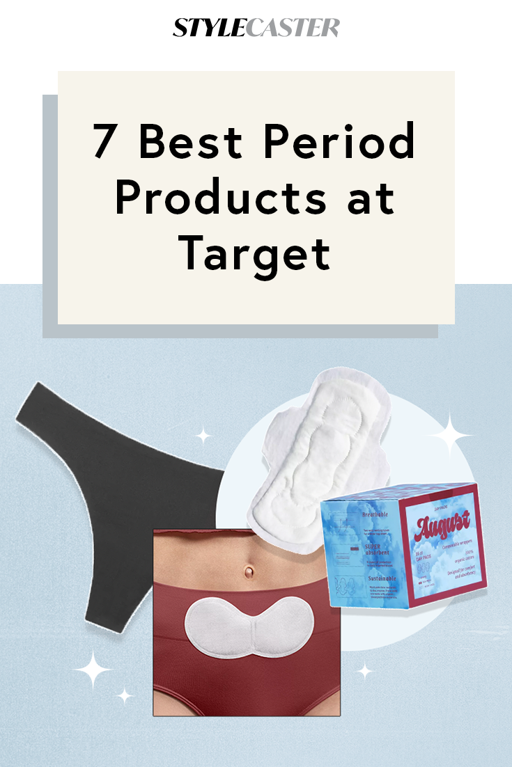 targetperiodprods pin1 7 Best Period Products at Target—From Sustainable Tampons to Leak Proof Undies