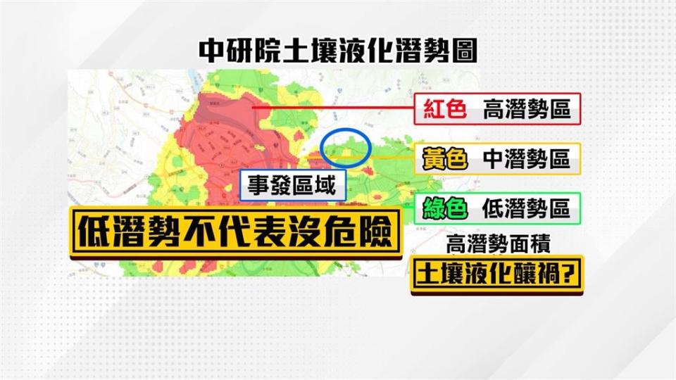 大直民宅塌陷！先天地質含水量高　專家懷疑後天連續壁灌漿參進雜質