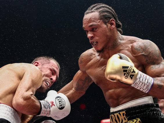 Yarde was edged by Kovalev in a punishing fight (Valery Sharifulin/TASS)