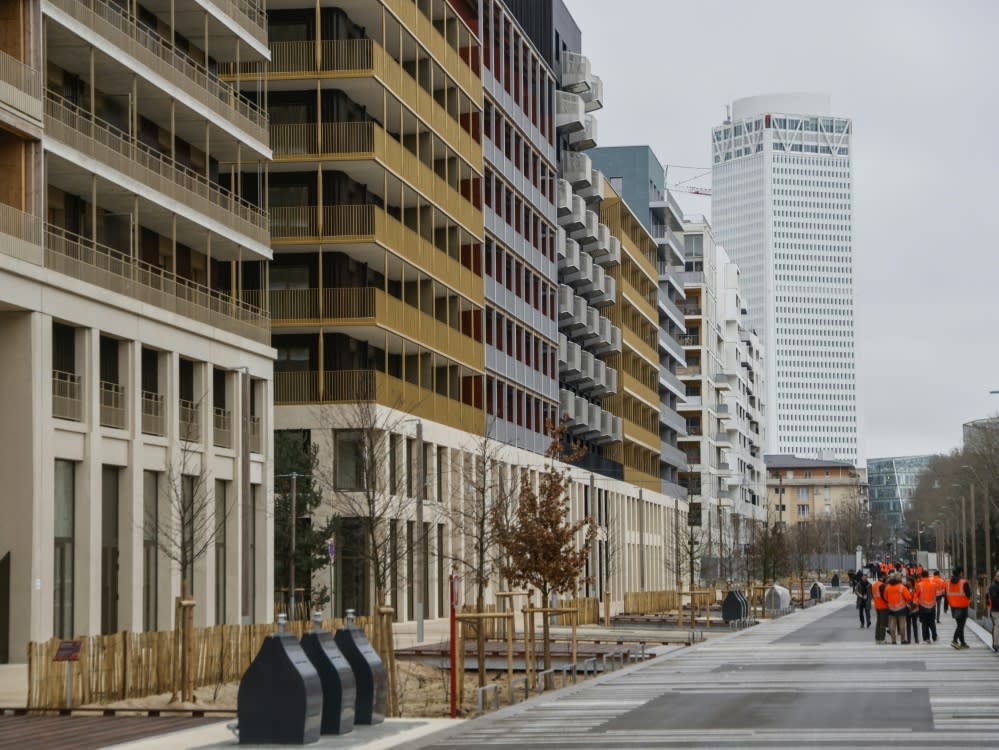 Das Olympische Dorf in Paris (LUDOVIC MARIN)