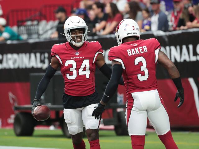 Cardinals' defensive backs ranked only 3rd in NFC West, per PFF