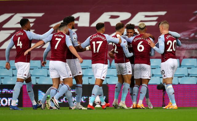 Aston Villa thrashed Liverpool in October (Catherine Ivill/PA)