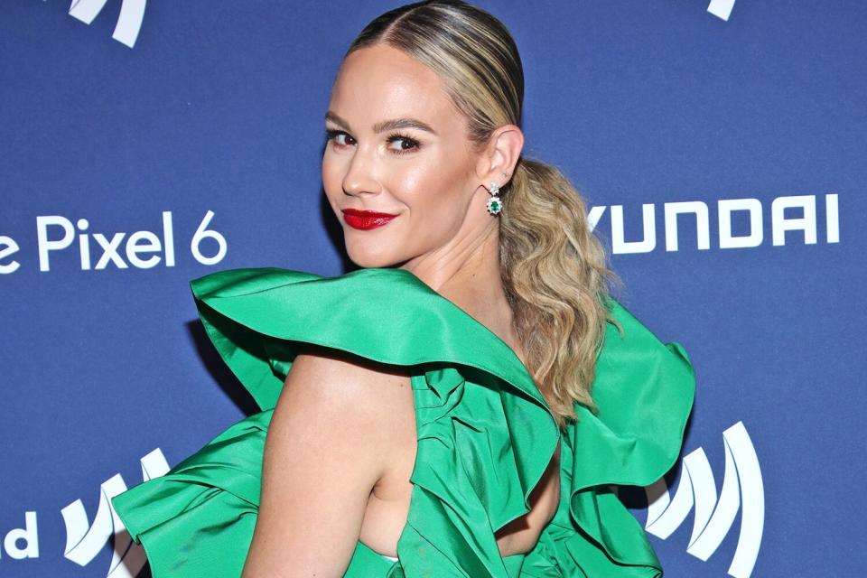 BEVERLY HILLS, CALIFORNIA - APRIL 02: Meghan King attends The 33rd Annual GLAAD Media Awards on April 02, 2022 in Beverly Hills, California. (Photo by Steven Simione/FilmMagic)