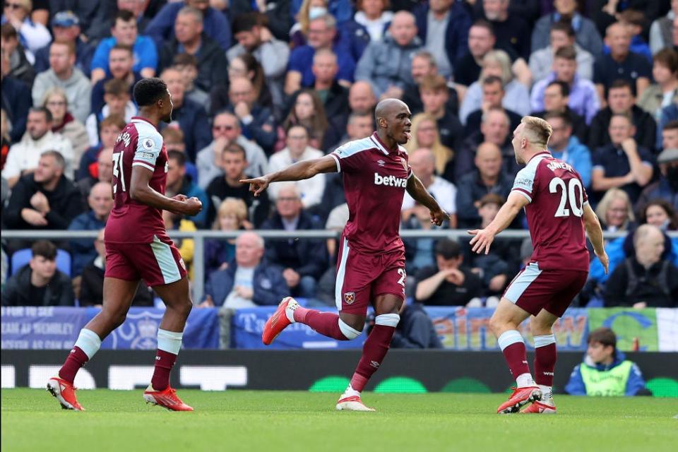 Angelo Ogbonna scored the winner for the visitors.  (Getty Images)