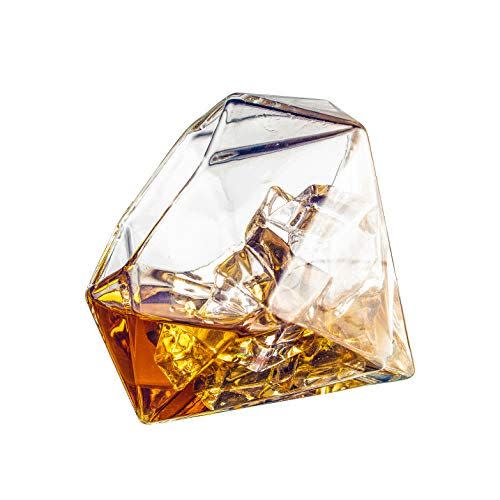 9) Diamond Whiskey Glasses