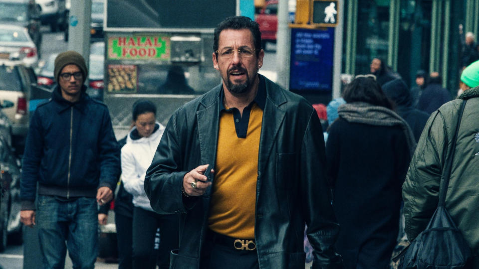 Adam Sandler in 'Uncut Gems'. (Credit: Netflix)