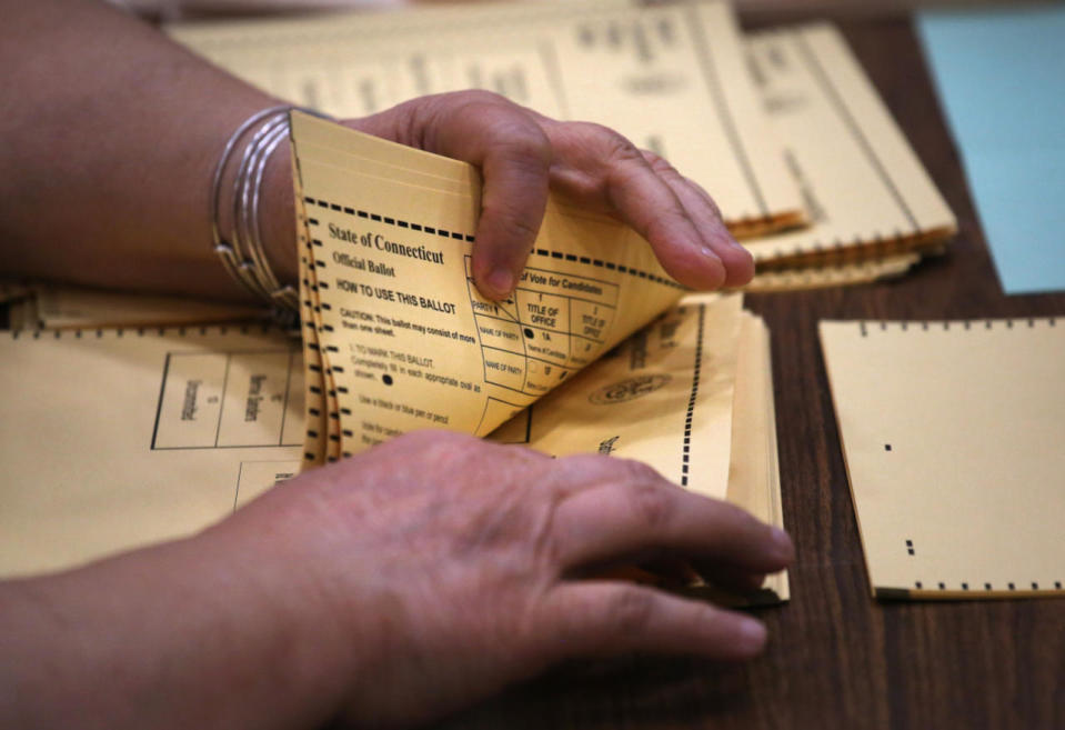 Counting unused ballots in Stamford