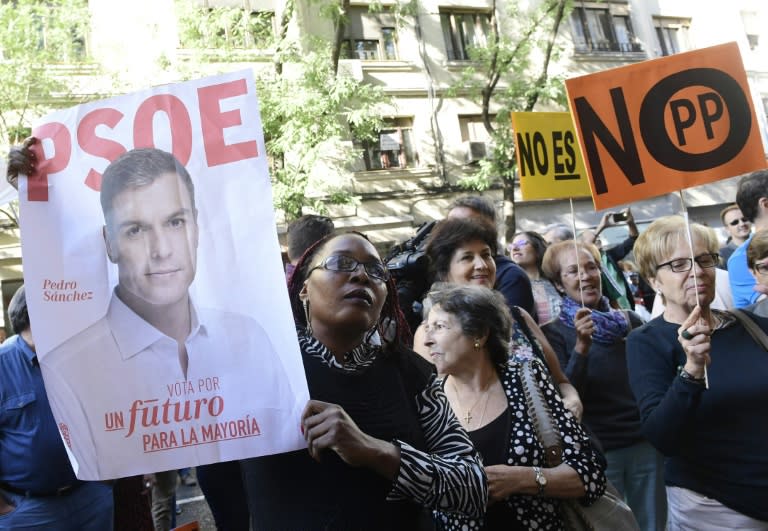 In-fighting among Socialists reached such heights that party chief Pedro Sanchez was ousted by a rebellion earlier this month