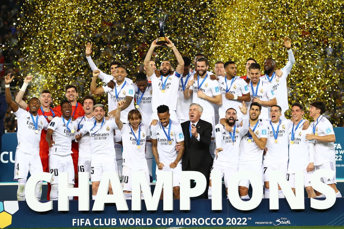 Real Madrid won this season’s Club World Cup in Morocco   (Getty Images)