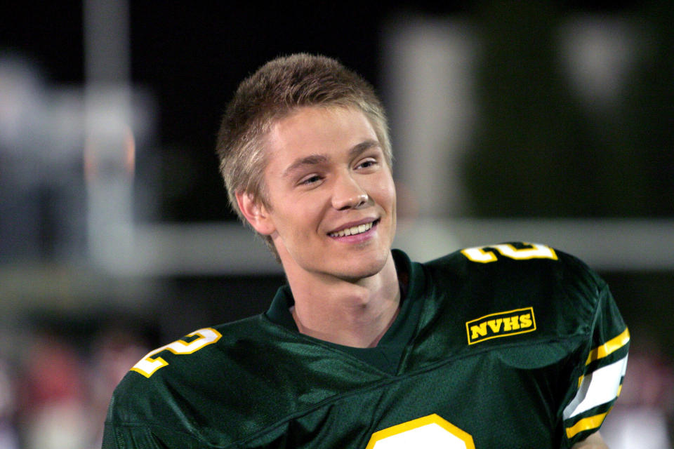 Chad Michael Murray in a high school football uniform