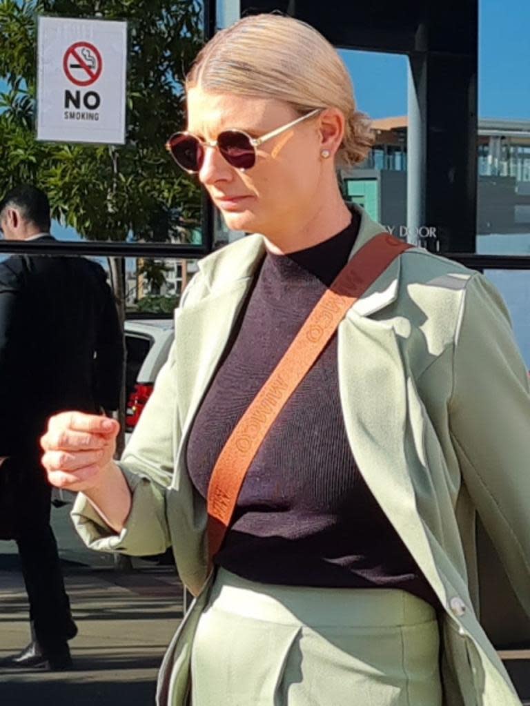 SOUTHPORT, AUSTRALIA - NCA NewsWire Photos - 02 AUGUST, 2023: Hayley MAree Cassell fronted court on Wednesday charged with a raft of indecent treatment offences. Picture: Blake Antrobus / NCA NewsWire