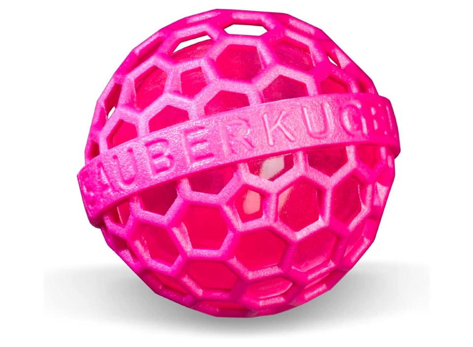 This bag-cleaning ball is made in Germany with 100% recycled materials. (Source: Amazon)