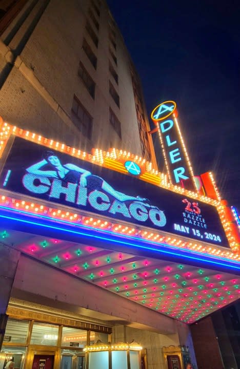 “Chicago” the musical played the Adler Theatre May 15, 2024.