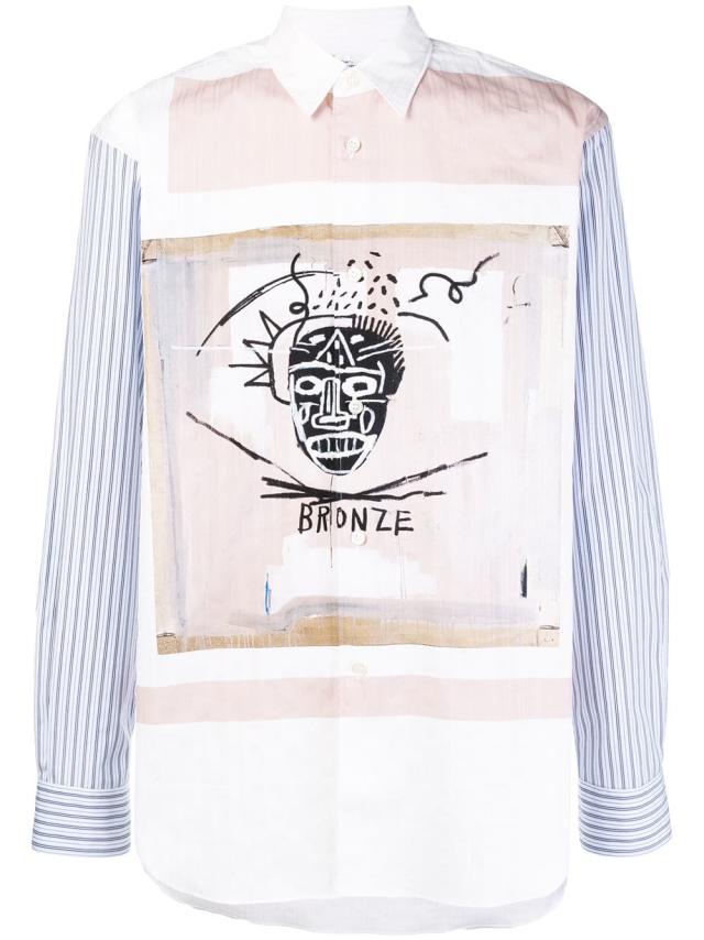 The Comme des Garçons Shirt x Basquiat Collab Is an Actual Work of Art