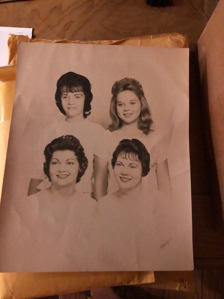 Cheryl Pribyl's mom (bottom right) and three aunts. Three of the four (including Pribyl's mom) have all died of either colon cancer, breast cancer or uterine cancer before the age of 65 — and the surviving aunt has battled uterine cancer, colon cancer and kidney cancer.