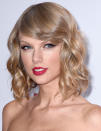 Nowadays, Swift has embraced a sleeker, shorter look with a more relaxed wave in her hair.