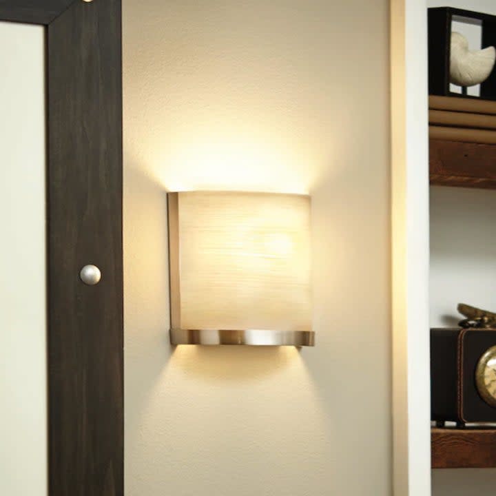 soft white sconce