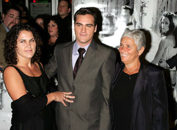 Rain Phoenix and Joaquin Phoenix and their mother at the LA premiere of 20th Century Fox's Walk the Line