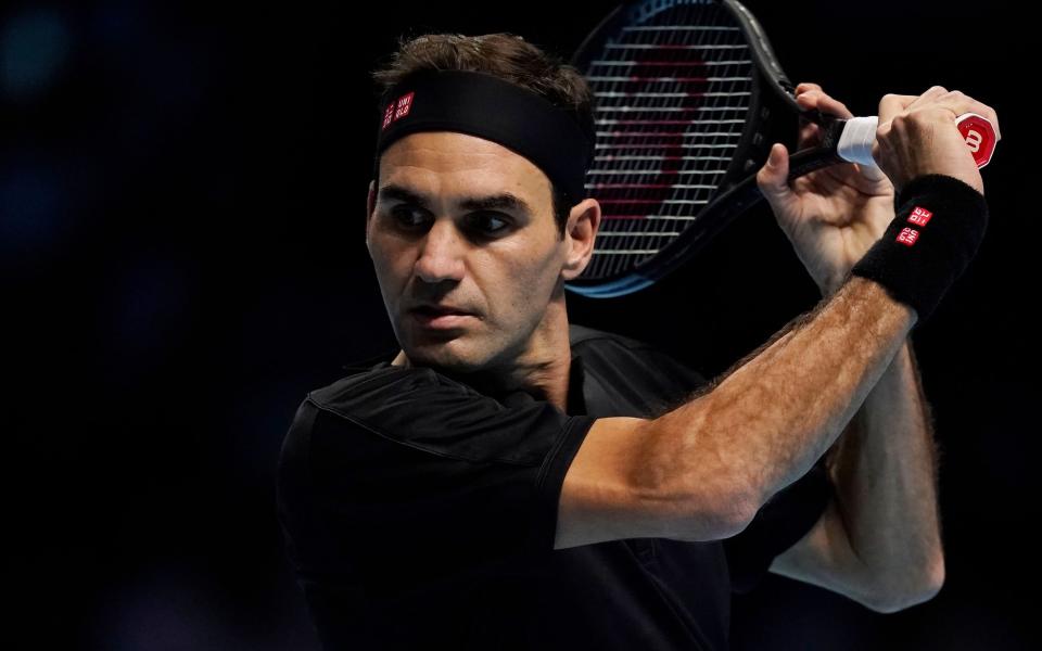 Roger Federer was ruthless in his dismissal of Novak Djokovic in London on Thursday night - Copyright (c) 2019 Shutterstock. No use without permission.