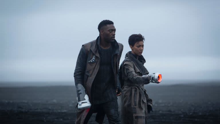 David Ajala and Sonequa Martin-Green in <i>Star Trek: Discovery</i><span class="copyright">CBS All Access</span>