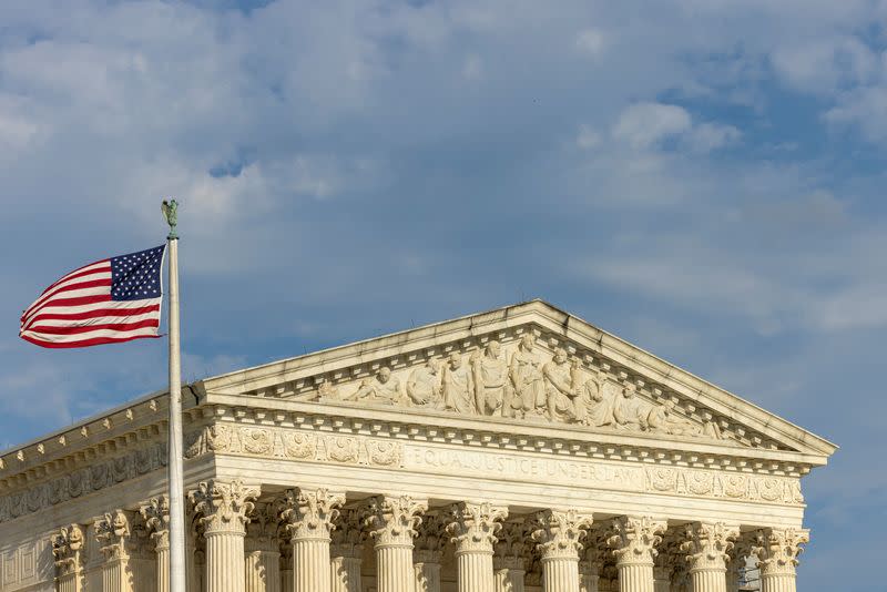 FILE PHOTO: A view of the U.S. Supreme Court, in Washington