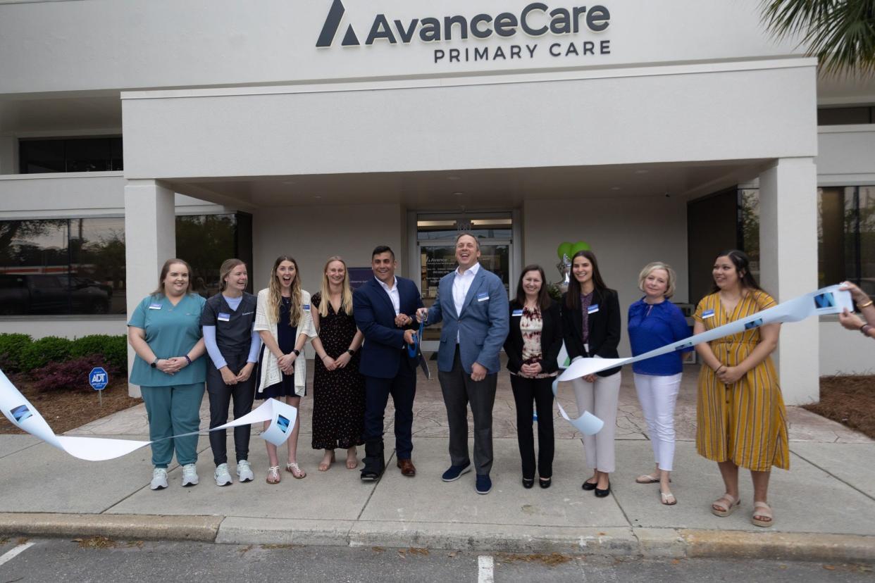 The Wilmington Chamber of Commerce held a ribbon cutting for Avance Care, located at 3904 Oleander Drive, Wilmington.