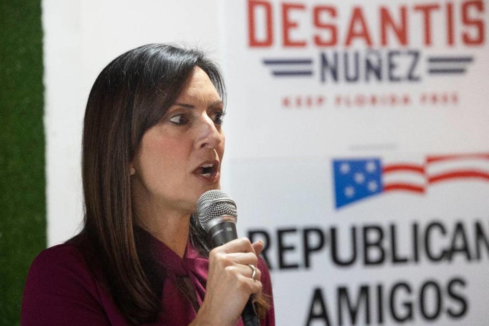 Lieutenant Governor Jeanette Nuñez has been a leading critic of the Miami-Dade Expressway Authority, a toll board under siege by the Florida Legislature.