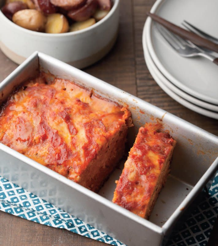 <p>This slow cooker meatloaf is a pot of cheesy goodness! Add potatoes around the pan in the slow cooker to make a complete meal. </p><p><strong>Get the recipe: <a href="/249785/parade/slow-cooker-chicken-parmigiana-meatloaf/" data-ylk="slk:Slow Cooker Chicken Parmigiana Meatloaf;elm:context_link;itc:0;sec:content-canvas" class="link ">Slow Cooker Chicken Parmigiana Meatloaf</a></strong></p><p><strong>Related: <a href="https://parade.com/850290/carolborchardt/25-modern-meatloaf-recipes-for-the-perfect-comforting-dinner/" rel="nofollow noopener" target="_blank" data-ylk="slk:Moden Meatloaf Recipes;elm:context_link;itc:0;sec:content-canvas" class="link ">Moden Meatloaf Recipes</a></strong></p>