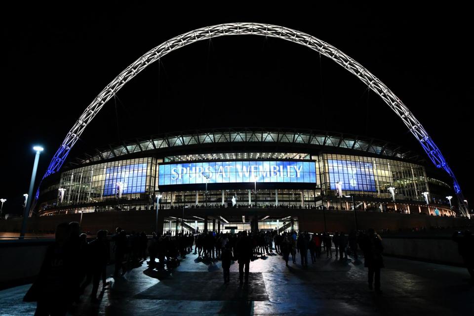 Sell out: Spurs will face Gent in front of a full Wembley: Getty Images