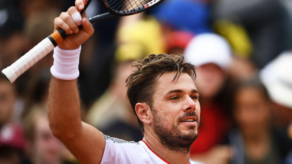 Stan Wawrinka won through to the third round of the French Open. 