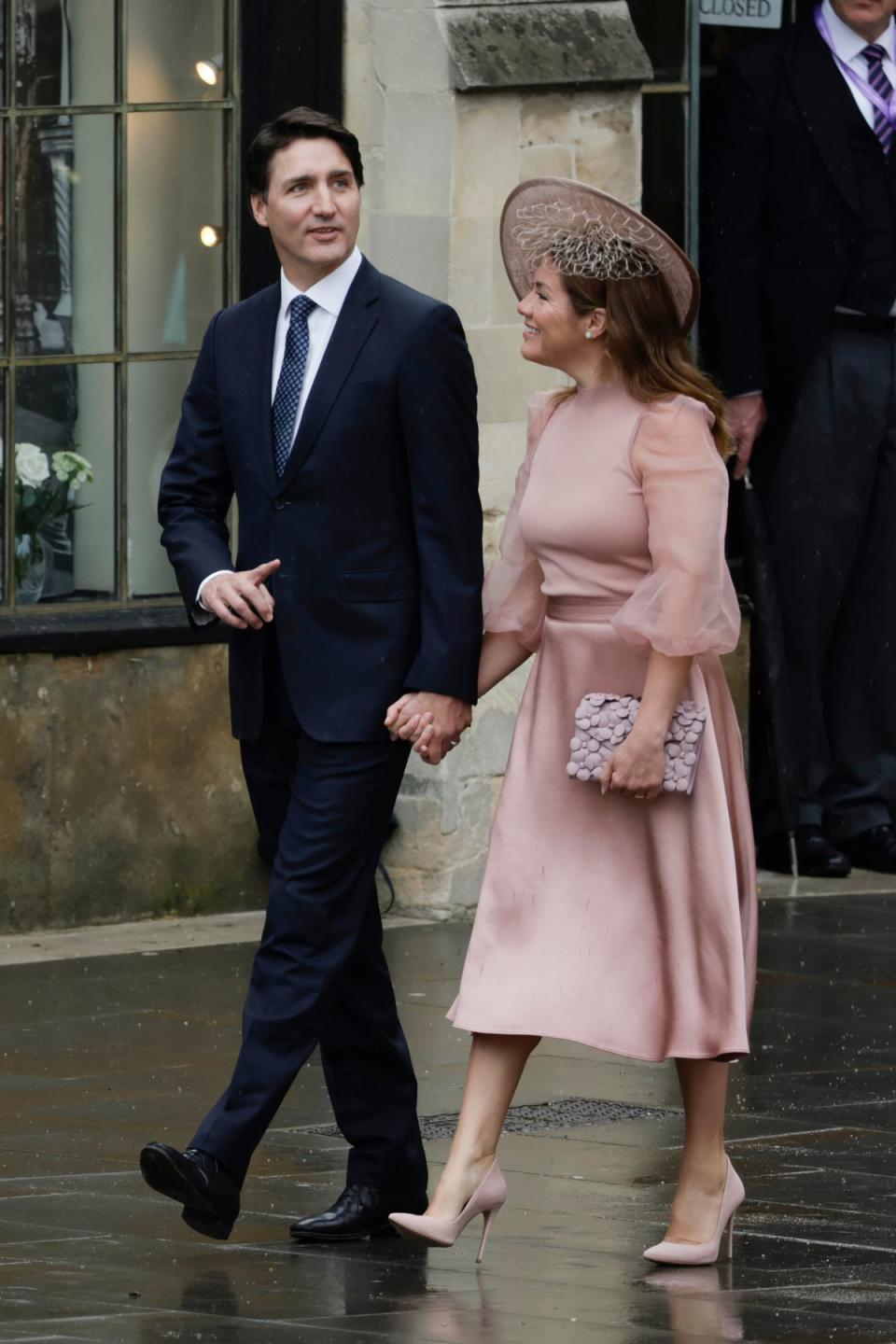 Justin Trudeau prime minister of Canada with his wife Sophie (Getty Images)
