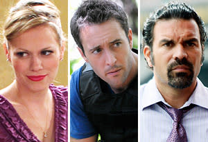 Bethany Joy Galeotti, Alex O’Loughlin, Ricardo Chavira | Photo Credits: Fred Norris/The CW, Norman B Shapiro/CBS, Danny Feld/ABC