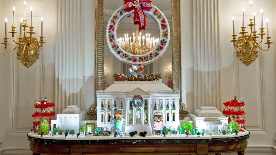 The White House Gingerbread House.