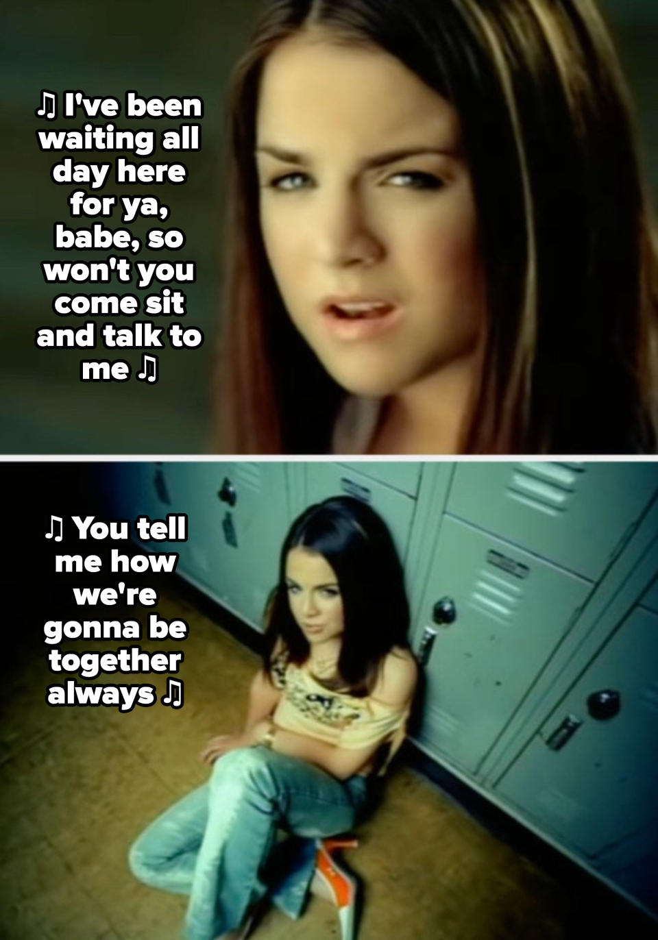 JoJo in her "Leave (Get Out)" music video