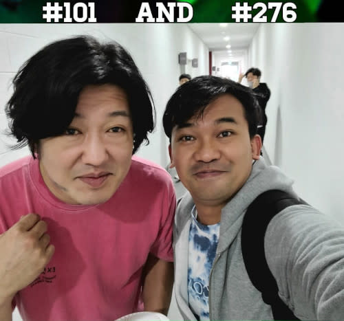 Squid Game Filipino actor reunites with co-star Player 199