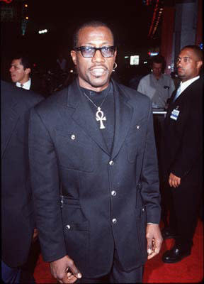 Wesley Snipes at the Hollywood premiere of New Line Cinema's Blade