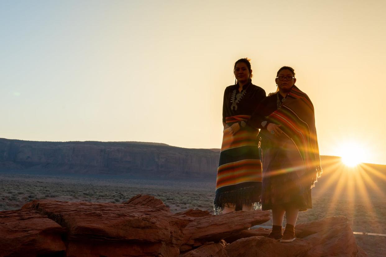 <span class="caption">Will federal law change to fully protect Indigenous women from violence? </span> <span class="attribution"><a class="link " href="https://www.gettyimages.com/detail/photo/two-teenage-native-american-indian-navajo-sister-in-royalty-free-image/1173222797?adppopup=true" rel="nofollow noopener" target="_blank" data-ylk="slk:grandriver/E+/Getty Images;elm:context_link;itc:0;sec:content-canvas">grandriver/E+/Getty Images</a></span>