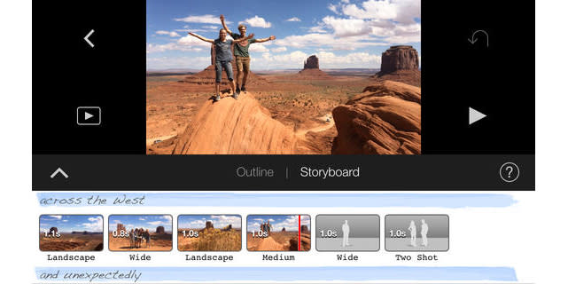 iMovie for iOS