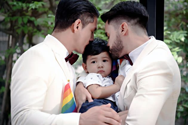 Queer parents, both married and not, feel pressure to secure second-parent adoptions in the wake of the Supreme Court's Dobbs decision on abortion rights. (Photo: Kriangkrai Thitimakorn via Getty Images)