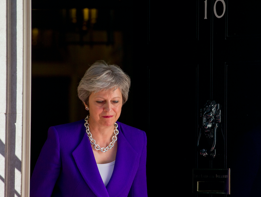 <em>Theresa May has been warned that time is running out to reach a deal with the EU (Rex)</em>