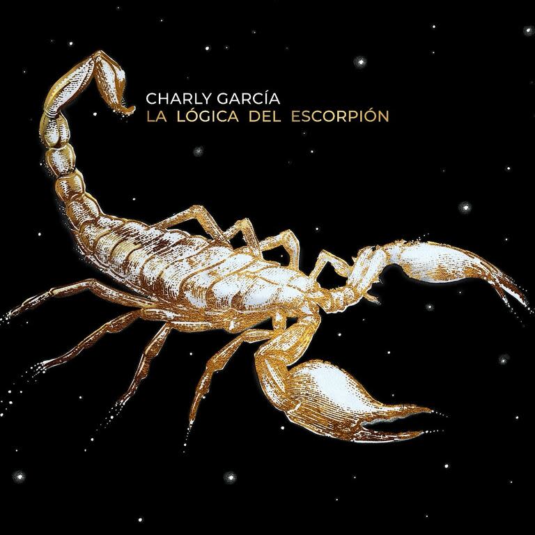 Tapa de La Lógica del Escorpión, el nuevo disco de Charly García