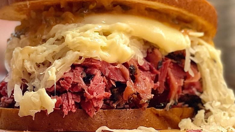 Reuben from Katz's deli