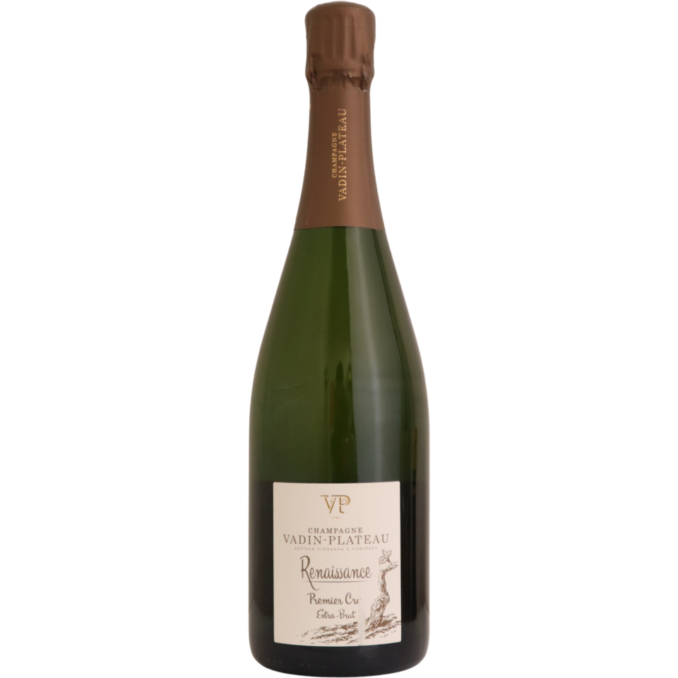 <p><a href="https://perrineswine.com/products/nv-champagne-vadin-plateau-1er-cru-extra-brut-renaissance-champagne-france" rel="nofollow noopener" target="_blank" data-ylk="slk:Shop Now;elm:context_link;itc:0;sec:content-canvas" class="link ">Shop Now</a></p><p>NV Vadin-Plateau "Renaissance" Extra Brut</p><p>perrineswine.com</p><p>$50.99</p>