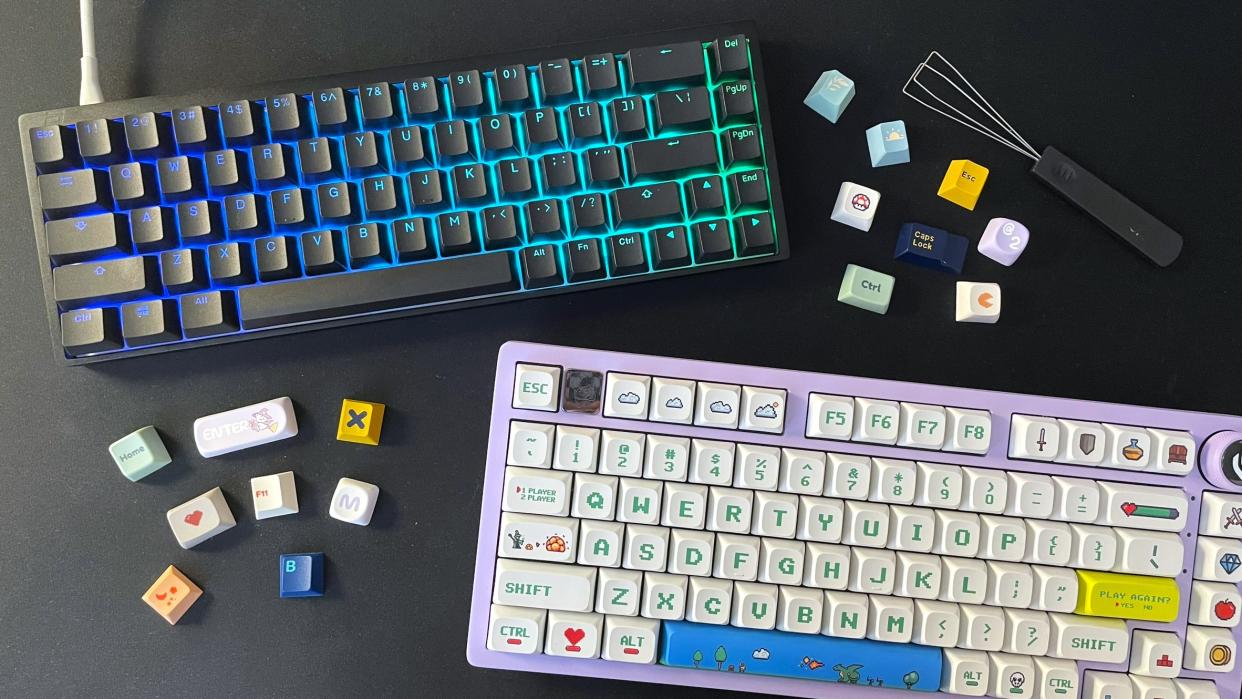  Keycap types explained. 