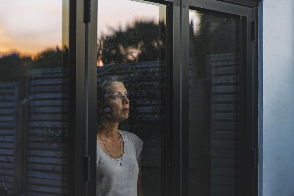 woman stressed post lockdown